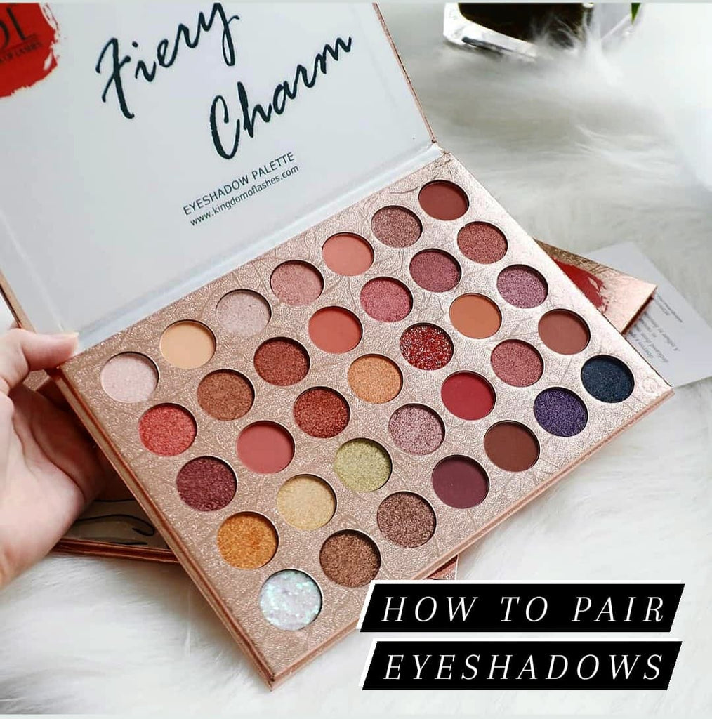 How to pair your eyeshadows like a pro?