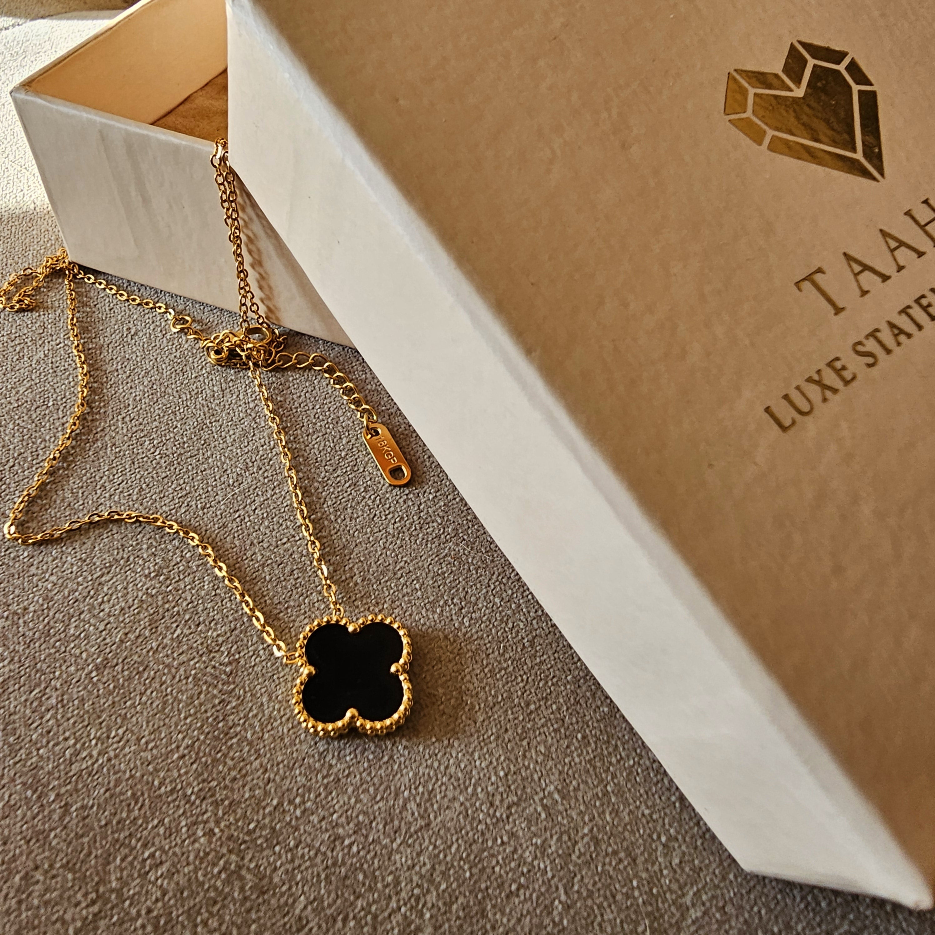 Black Clover Necklace – kingdomoflashes - Main Image